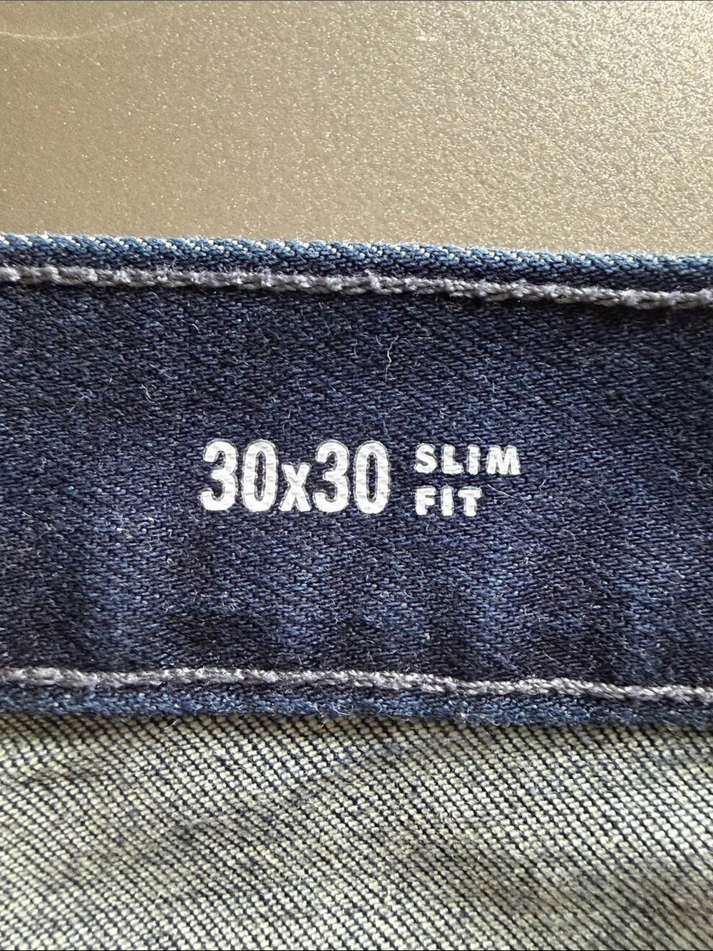 BANANA REPUBLIC Travel Jeans Slim Fit Washed Indigo Stretch Denim Men’s 30x30